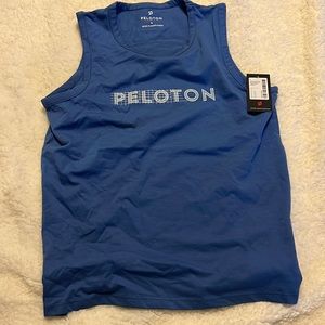 Peloton NWT Studio Side Slit Tank Cobalt SMALL